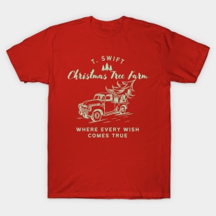 Swift Christmas Tree Farm 2 T-Shirt